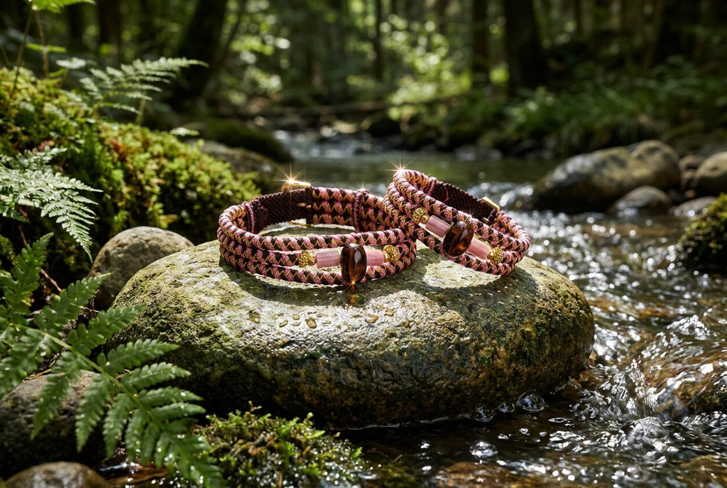 The Bond Bundle: Rescue & Soothing (Smoky Quartz & Rhodochrosite)