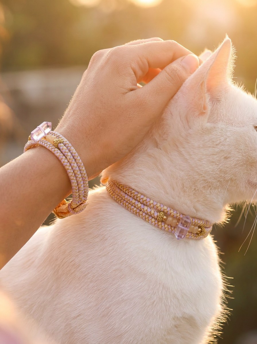 The Bond Bundle: Separation Anxiety (Amethyst & Yellow Calcite)